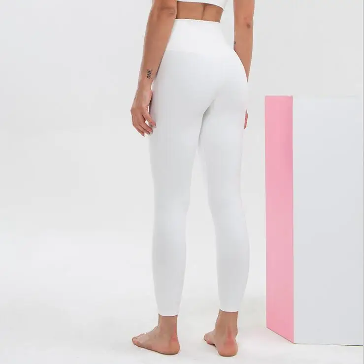 

GRAZIE FILIPETI Nylon Fabric Yoga For Women fitness High Waist Push Up Stitching Athletic Workout Multicolor Pockets Leggins