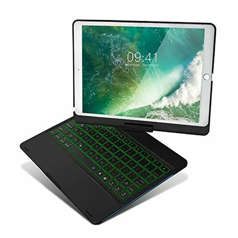 7 Colors Backlits Keyboard Case Aluminum Cover For iPad Pro 10.5" for iPad Air 1 2 Mini 1 2 3 4 Pro 9.7 Cover ipad 1 2 3 4