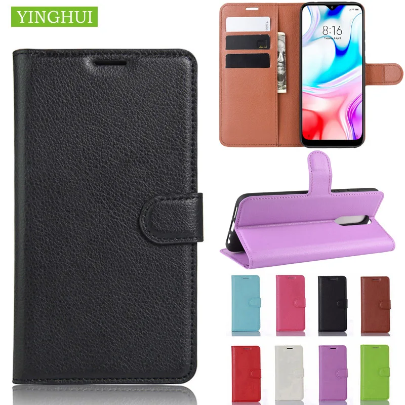 

protective case For Xiaomi Redmi 8A Phone Case Leather Wallet Flip Cover Card Holder Case For Xiaomi Redmi 8 Leather Case Cover
