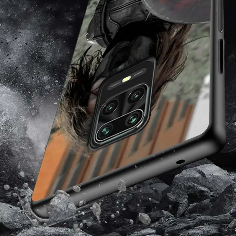 

Marvel Winter Soldier Cool Soft TPU For Xiaomi Redmi Note10 10S 9T 9S 9 8T 8 7 6 5A 5 4 4X Prime Pro Max Black Phone Case