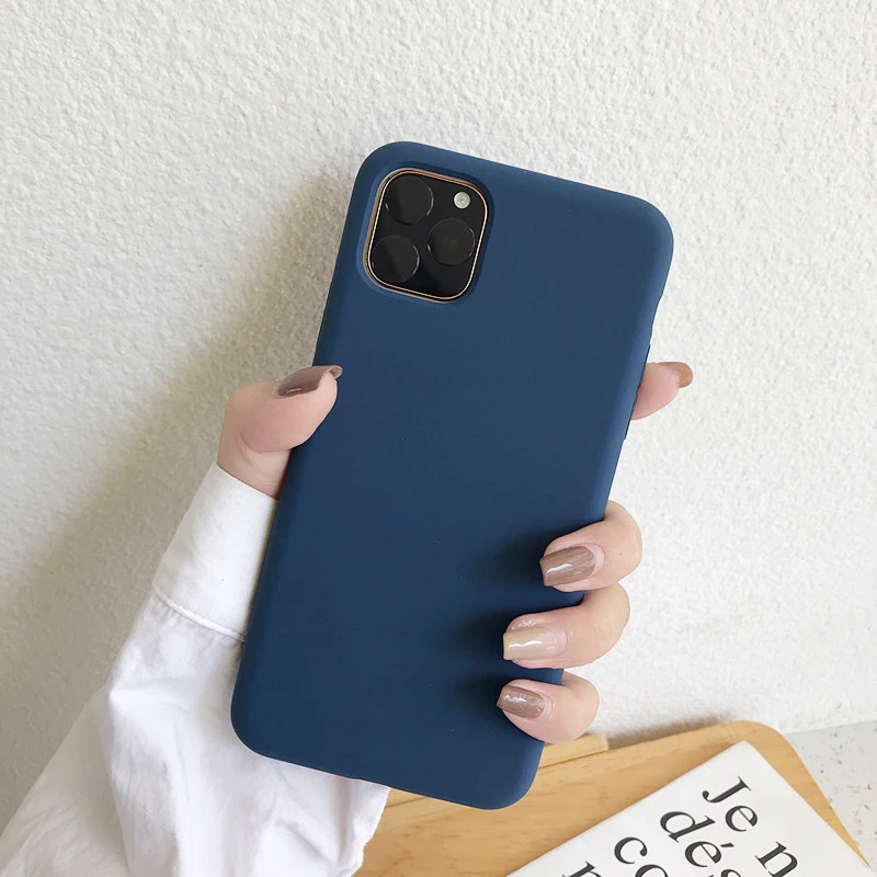 Чехол из жидкого силикона для iPhone X Xs 11 Pro Max XR 7 8 6 6s Plus|Бамперы| |
