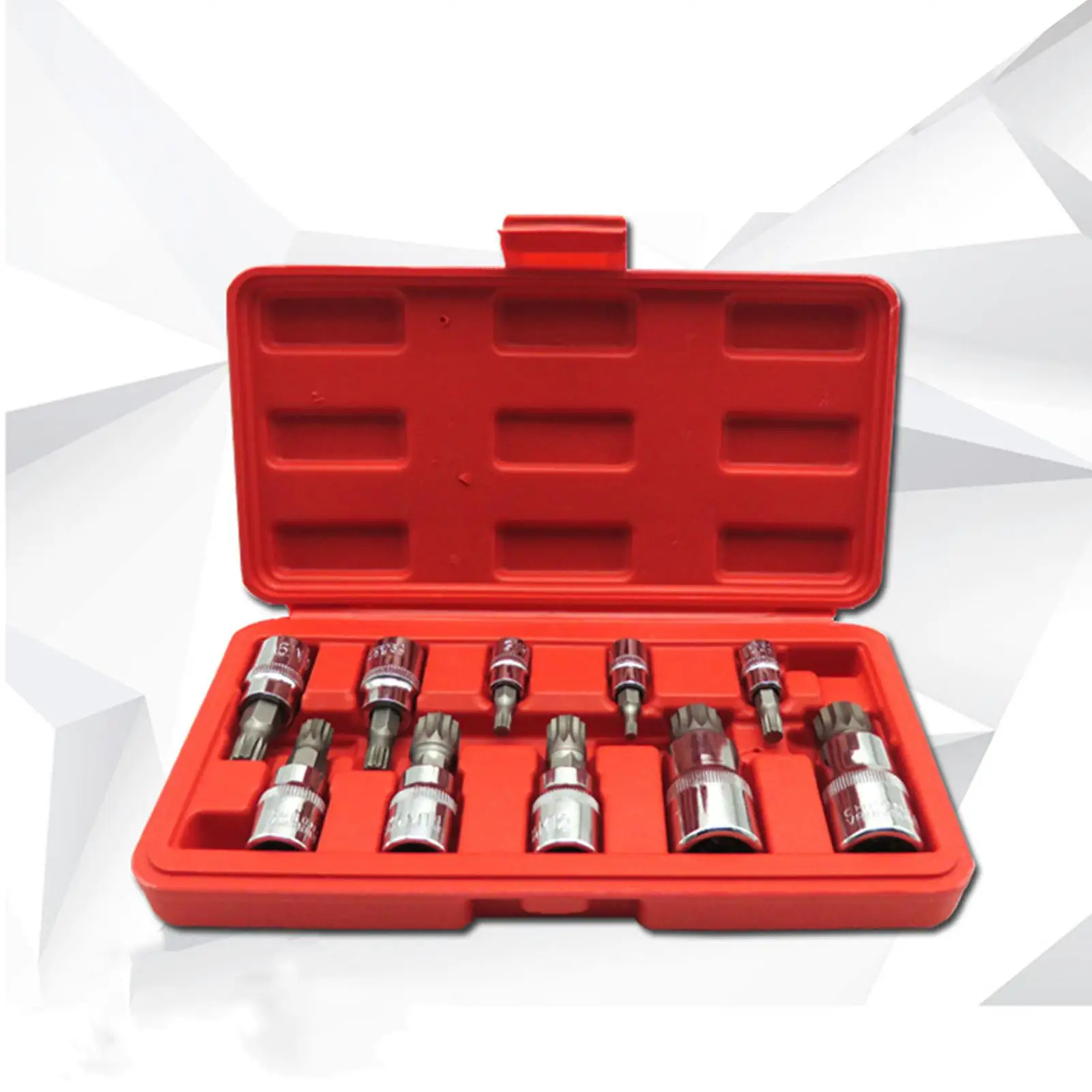 10 шт. набор инструментов из нержавеющей стали 12 точек мм|Инструменты листового