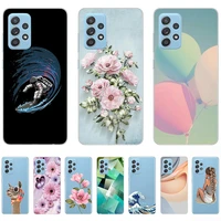 silicon case for samsung galaxy a52 fashion cover on galaxy a52 5g shell cover ultra thin anti knock shockproof full protection