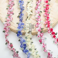 wide 2 cm color water soluble diy environmentally friendly headdress decoration accessories lace up