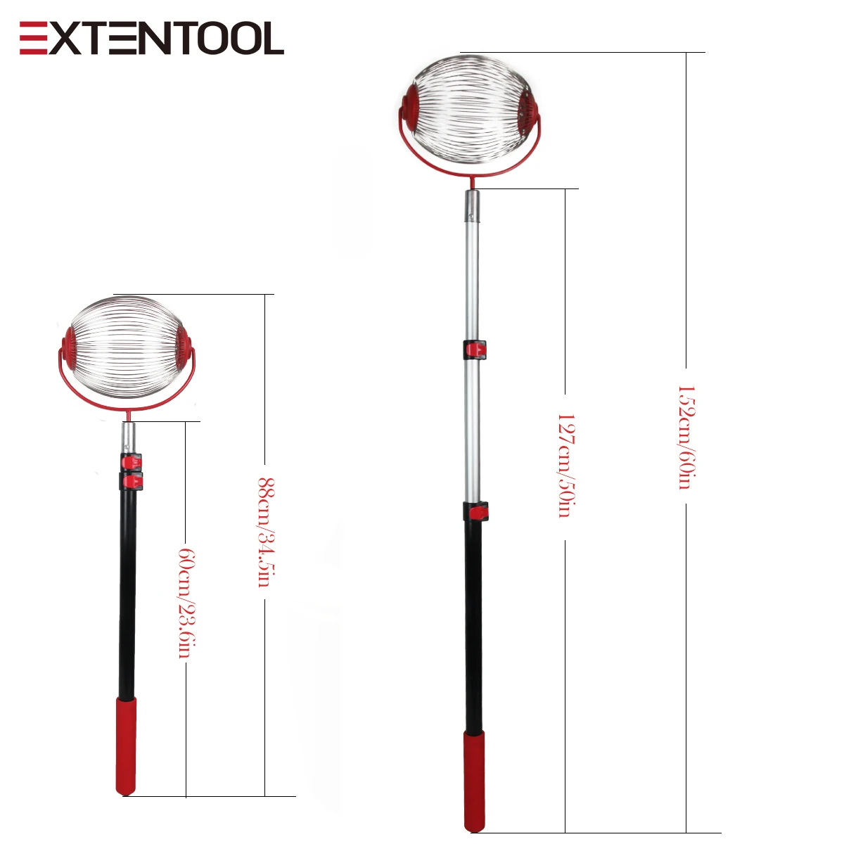 

Extentool Rolling Collector Walnuts Chestnuts Harvester Basket Separator
