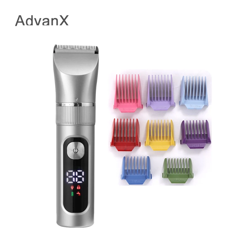 Enlarge AdvanX Hair Clipper Trimmer For Men Electric Shaver Hair Cutting Machine Professional Usb Charge Whole Body Washable
