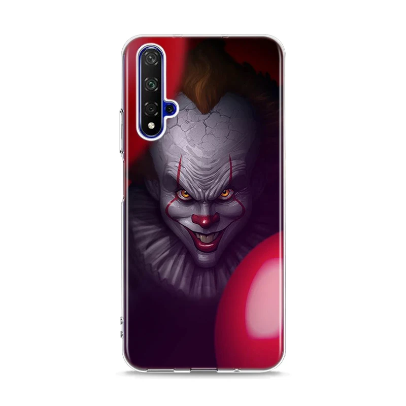 Style 02 Силиконовый ТПУ чехол Pennywise клоун ужас для huawei Honor 10i 9X8X20 10 9 Lite 8 8A 7A 7C Pro Lite чехол для телефона - Цвет: Style 02