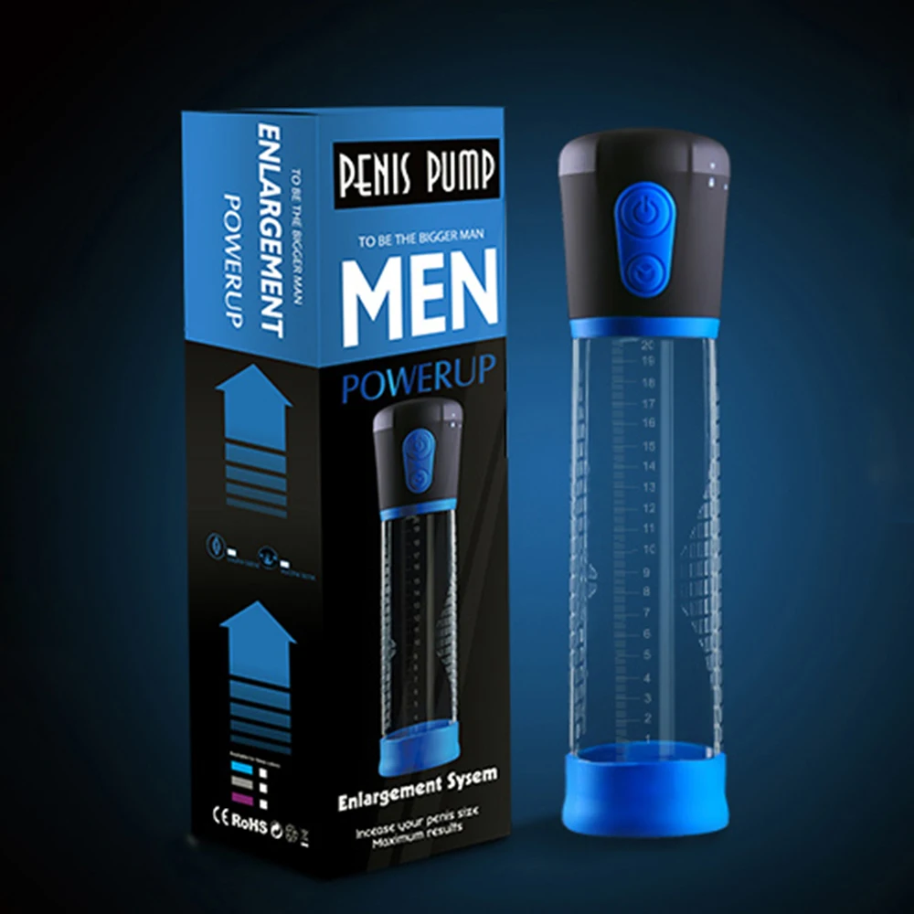 Электрический насос для пениса Экстендер Увеличитель мужчин t Traine Мужской