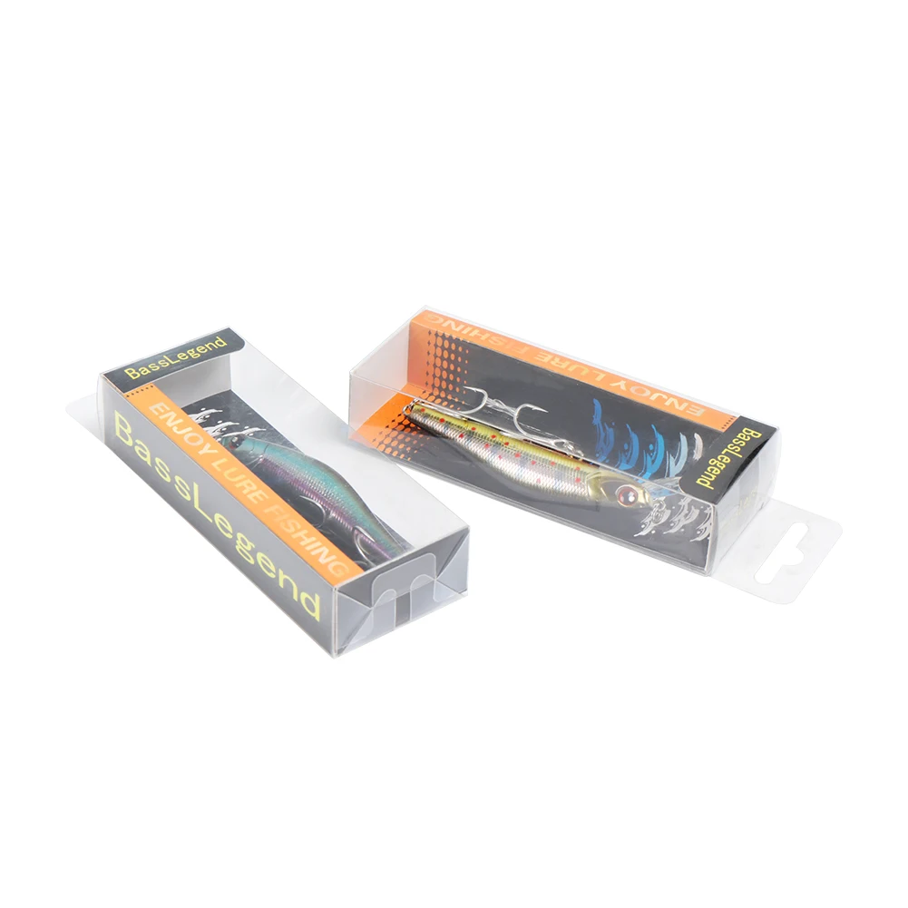 BassLegend Fishing Suspending Orbit Minnow Jerkbait Magnetic System Long Cast Bass Pike Trout Lure 80SP 80mm/8.5g