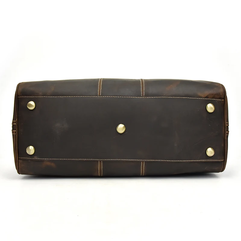 Дорожная сумка из натуральной кожи для мужчин и женщин ранец большой вместимости