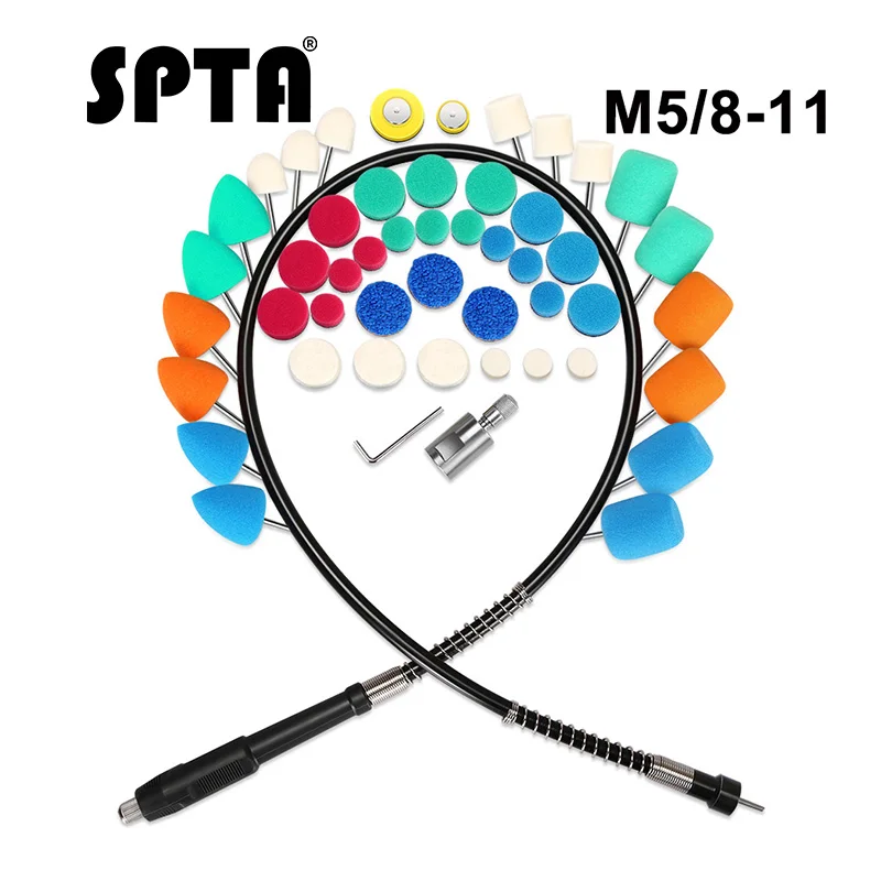 SPTA 49 шт. мини полировальная прокладка деталь Автомобильная Подушка Комплект Авто