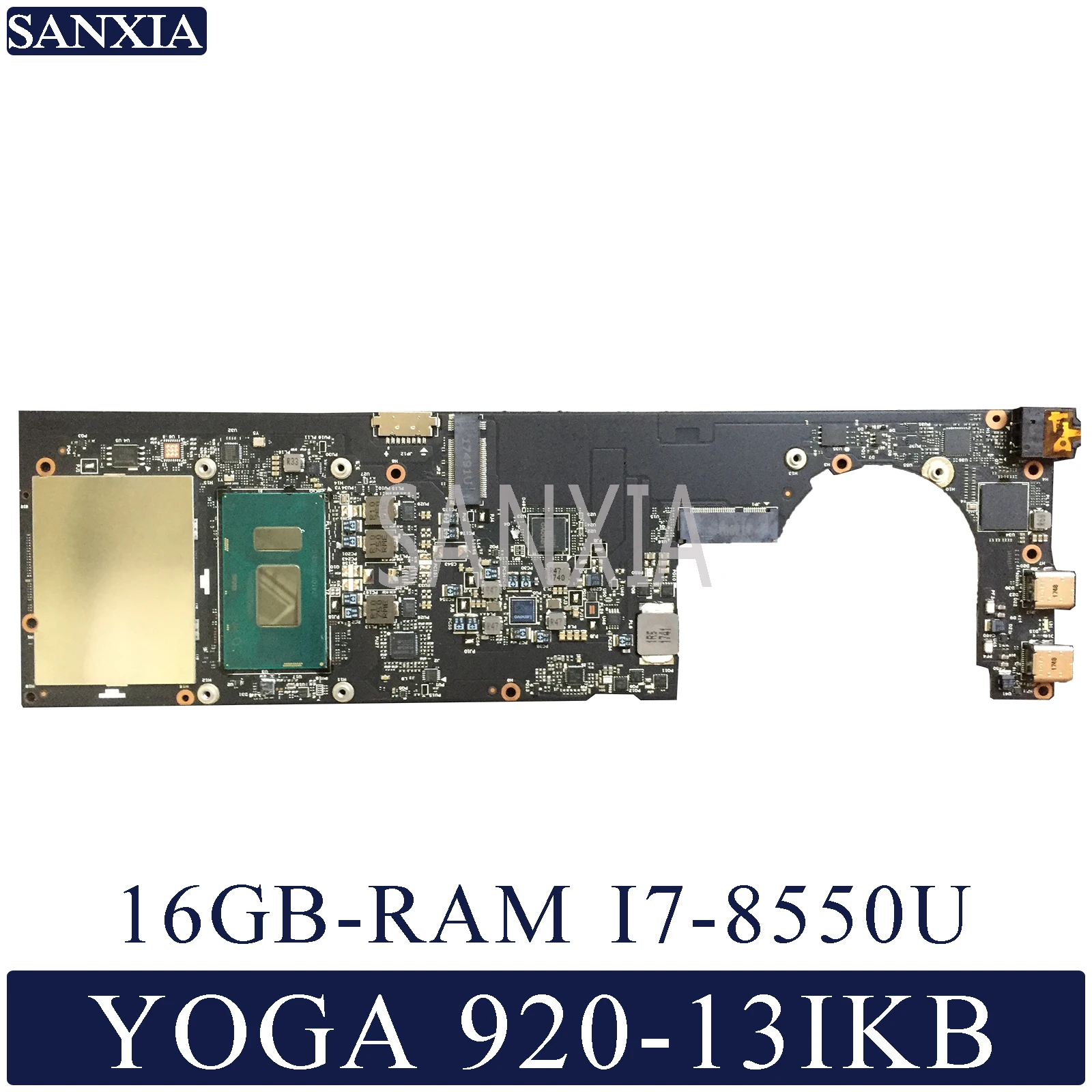 Kefu NM-B291 ноутбук материнская плата для Lenovo YOGA 920-13IKB оригинальная материнская плата 16GB-RAM I7-8550U