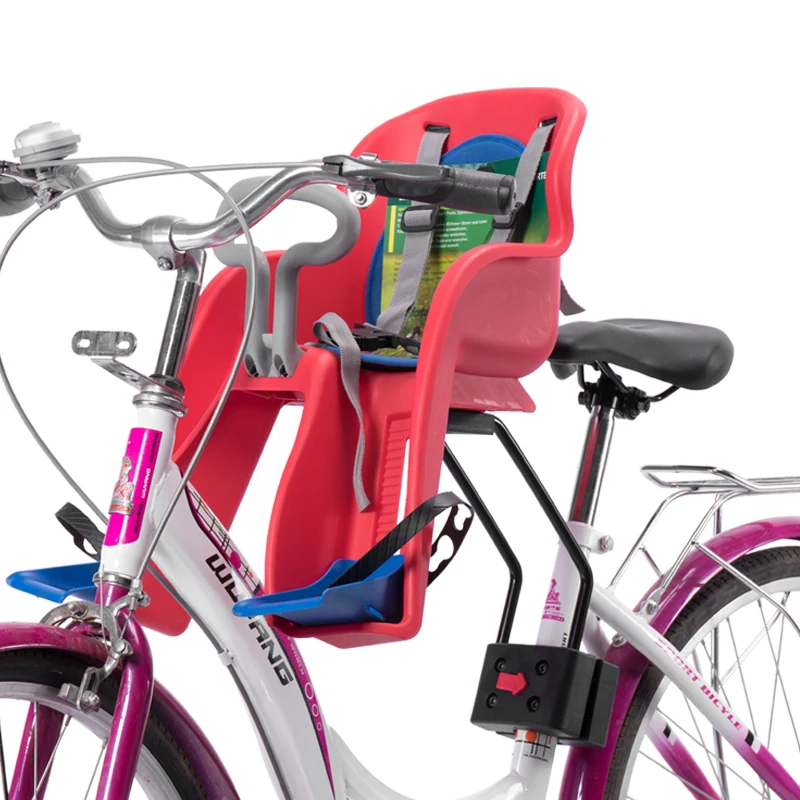 Детское сиденье для велосипеда с защитным ремнем безопасности подходит детей 0-6