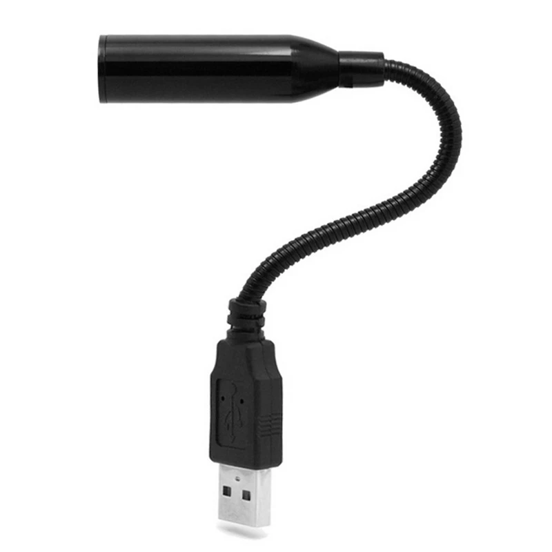 Всенаправленный Портативный USB микрофон с поворотом на 360 градусов подходит для