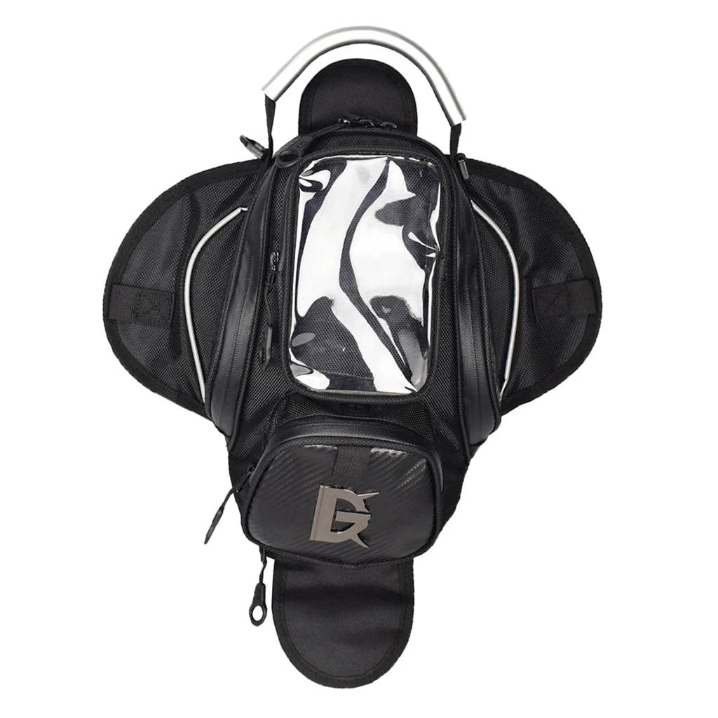 Сумка на топливный бак мотоцикла с магнитным креплением ремне для улицы кошелек