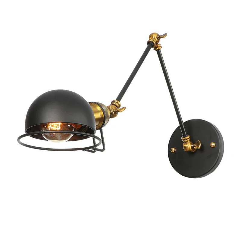 Настенный светильник Wandlamp с регулируемой длинной поворотной рукояткой для