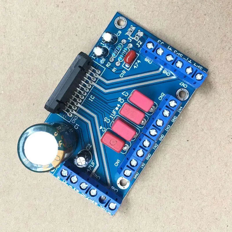 DC 12V TDA7388 Four Channel 4 x 41W Audio Power Amplifier Board BTL PC Car Amp | Электроника