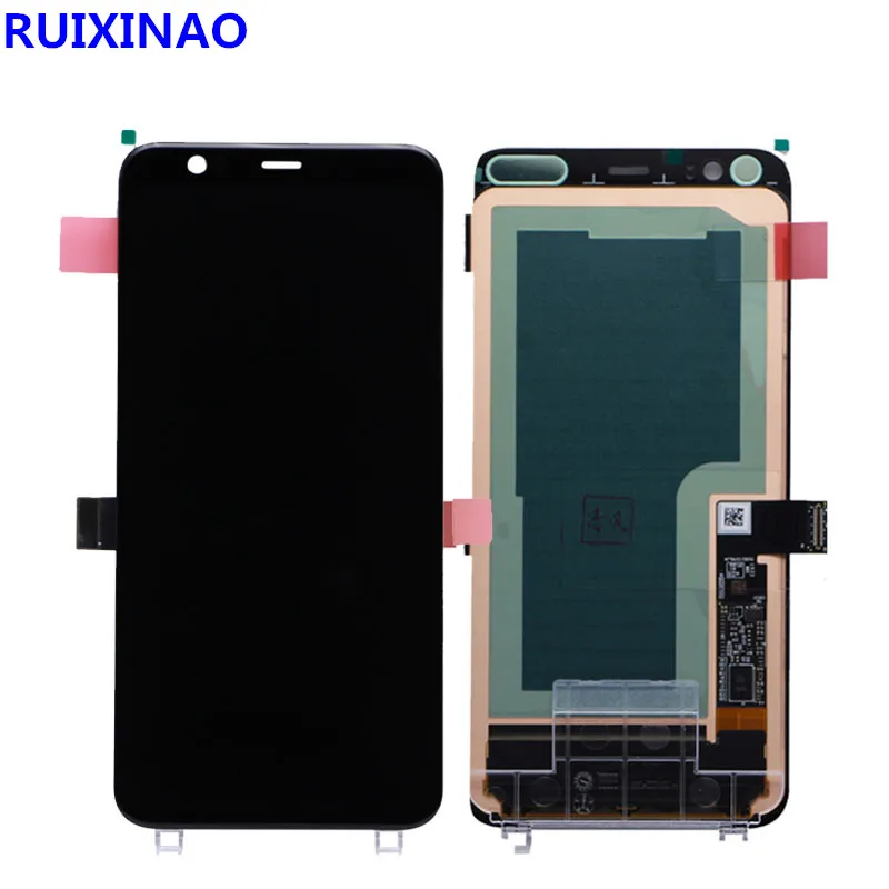 O LED для Google Pixel 4 ЖК дисплей кодирующий преобразователь сенсорного экрана в сборе