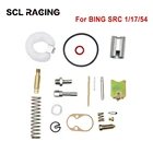 Карбюратор для гоночного мотоцикла SCL, Ремонтный комплект, инструмент для восстановления, Комплект прокладок для BING SRC 11754, запасные части для карбюратора мотоцикла