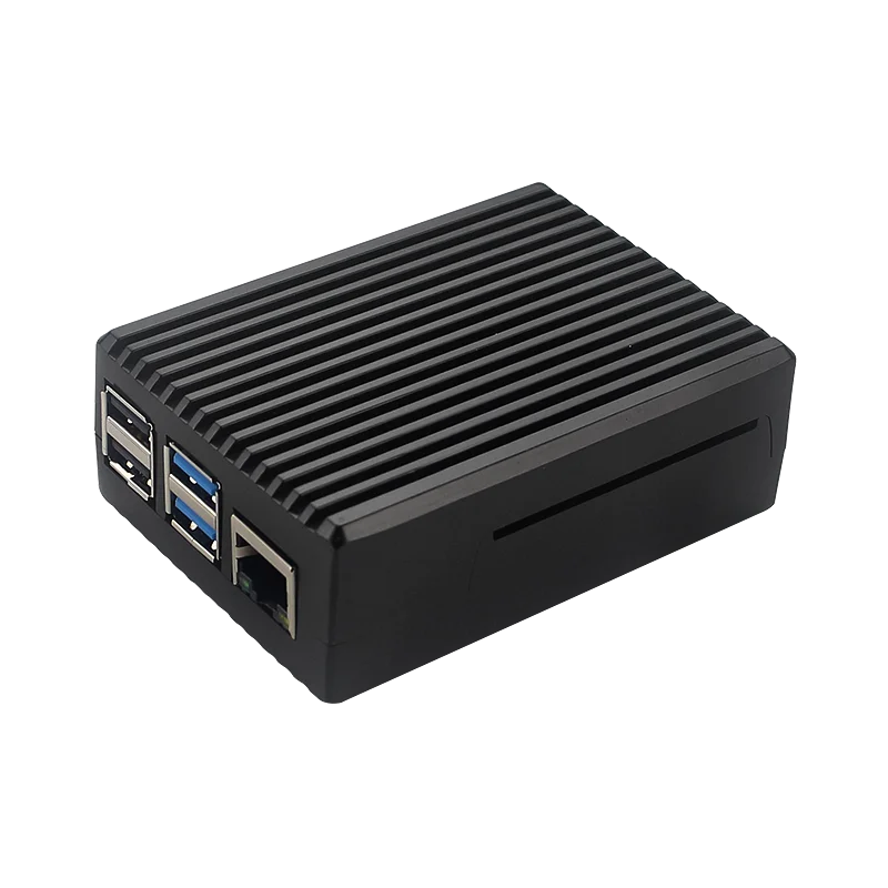 Чехол из алюминиевого сплава для Raspberry Pi 4 черный корпус металлический Пассивный