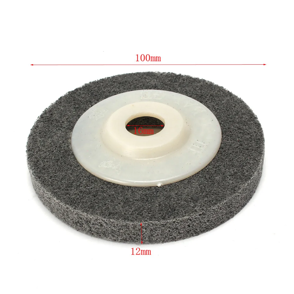

5Pcs 12mm/ 0.39 " Polishing Wheel Disc Angle Nylon Fiber Abrasive Buffing