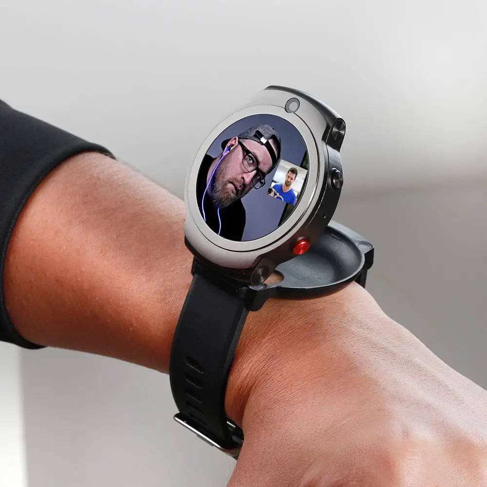 2021DM 28 4G Smart Watch MT6739 WiFi GPS BT 1.6 Inch Touch Screen Fitness Tracker Android 7.1 3GB 32GB | Компьютеры и офис