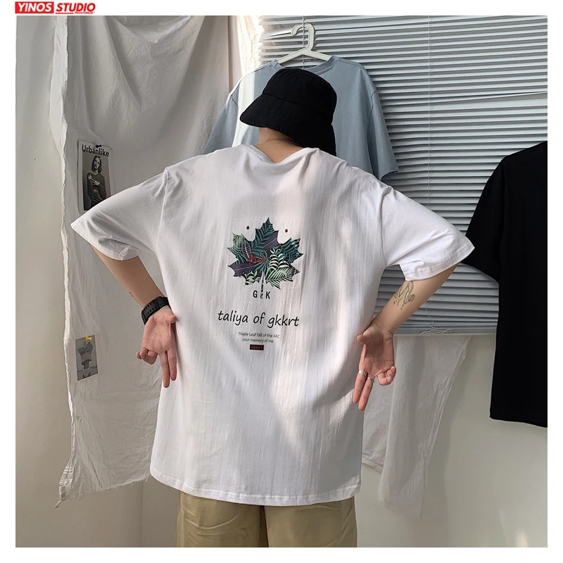 Прямая поставка Однотонная футболка в стиле хип-хоп коллекция 2020 года топы с