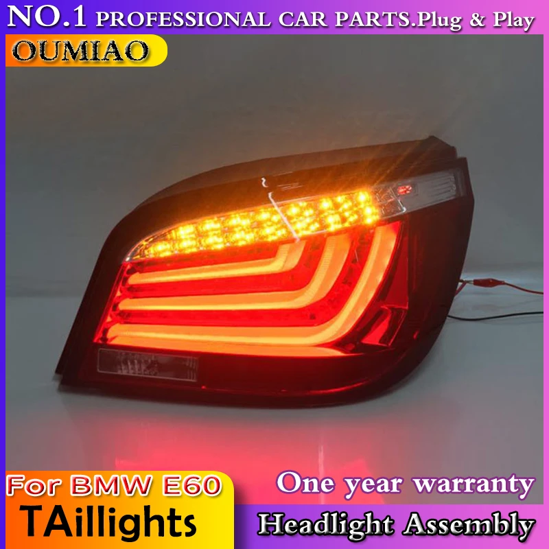 

car accessories for BMW E60 Taillights 2004-2010 for E60 LED Tail Lamp+Turn Signal+Brake+Reverse LED light