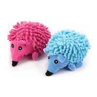 fleece cute dog toys pluffy hedgehog toys 1pcs puppy chew toy interactive cat toy pet dogs chew toys for small dogs cats pug