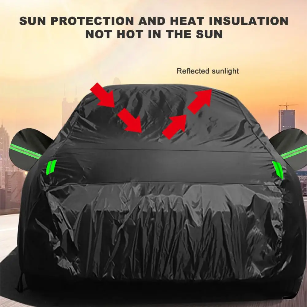 

Practical Snow Cover Dustproof Light Weight Automotive Cover Outdoor Full Car Cover