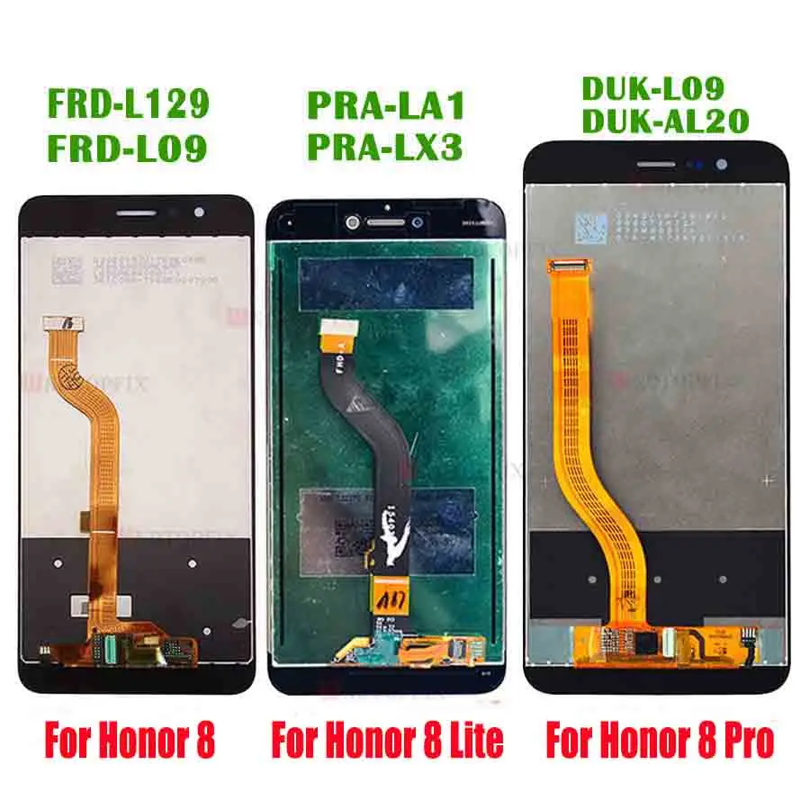 Дисплей с тачскрином для Huawei Honor 8 Pro ЖК-дисплей Lite 8pro дукк L09 PRA TL10 LA1 LX1 LX3 FRD L19 |