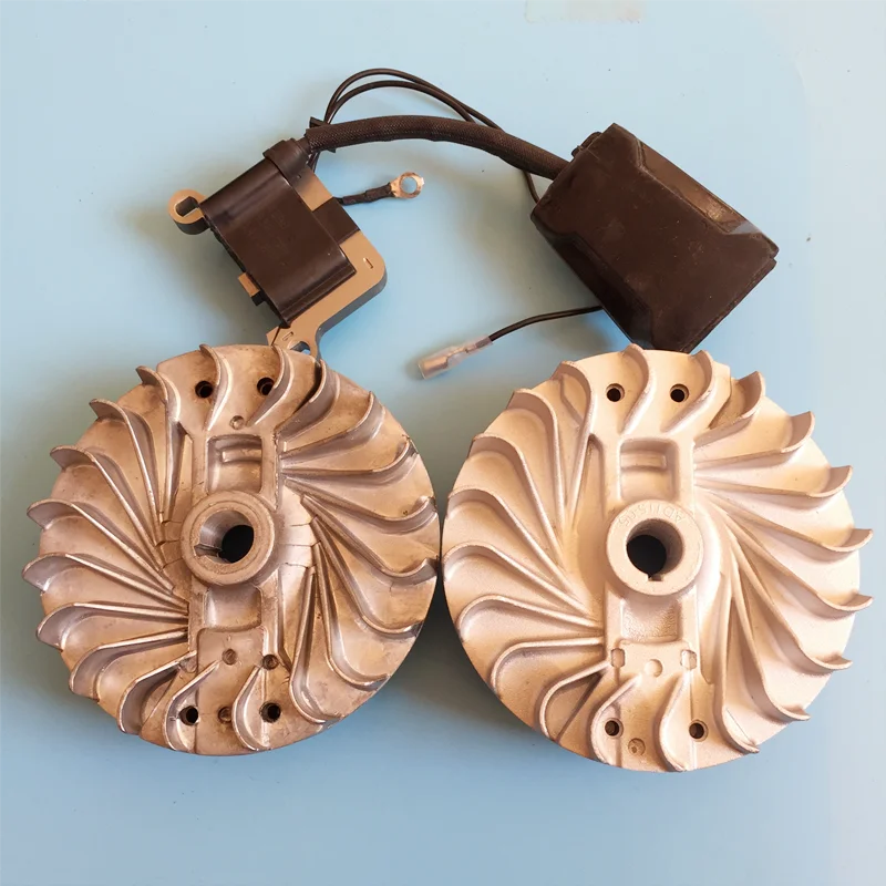 Катушка зажигания 2 стиля маховик для стартера двигателя 2T 63cc 71CC 1E48F сменный