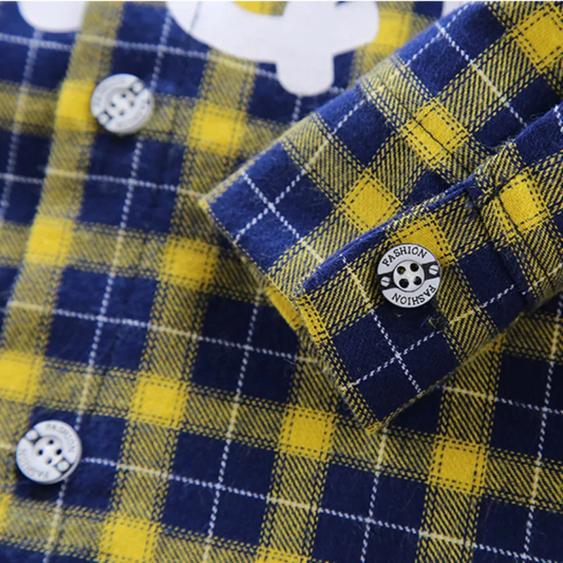 

Children Cotton Lattice Clothes Suit Fashion Kids Girls Boys Letter Hoodies Pants 2Pcs/sets Spring Autumn Baby Casual Sportswear