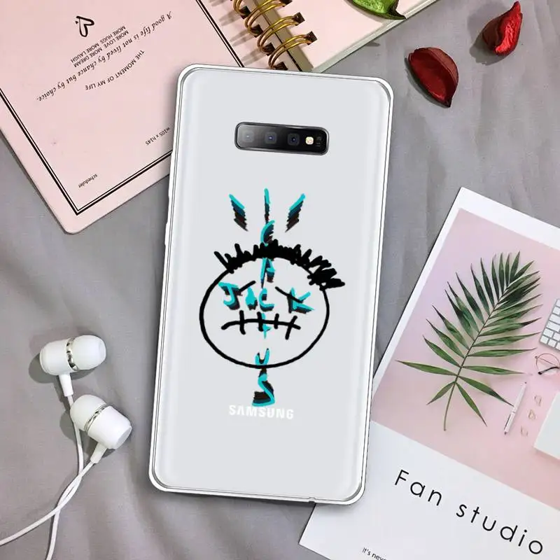 

Cactus jack Phone Case Transparent For Samsung Galaxy A71 A21s S8 S9 S10 plus note 20 ultra