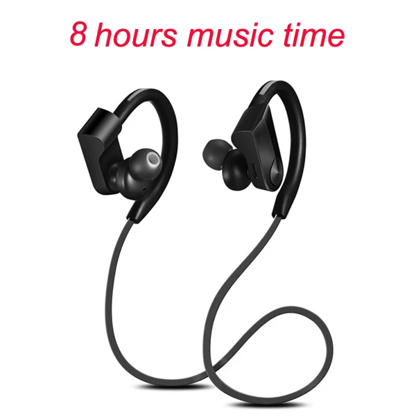 K98 8 hours Беспроводные bluetooth-наушники CBAOOO, ушные крючки, водонепроницаемая гарнитура Blutooth, спортивные наушники с микрофоном, наушники для телефона - Цвет: K98 8 hours