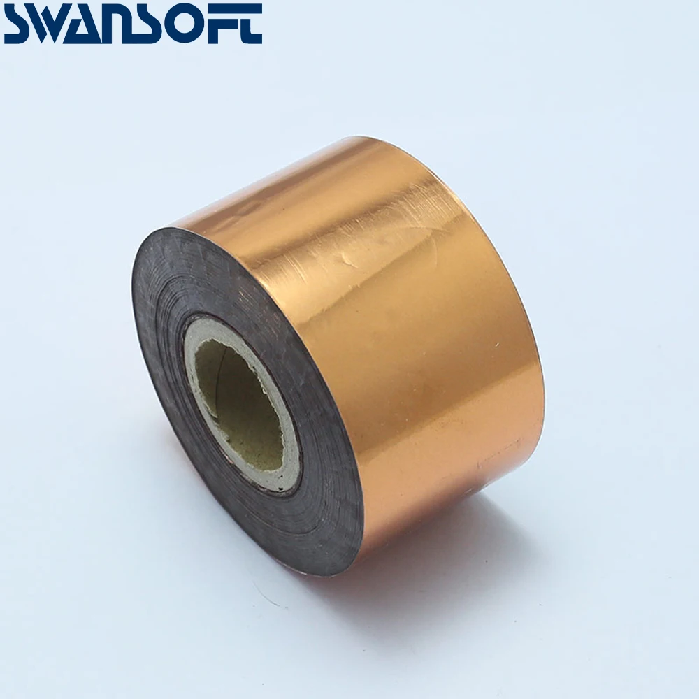 SWANSOFT 120 м 1 рулон горячего тиснения бумажная фольга ширина 4 см для пресса