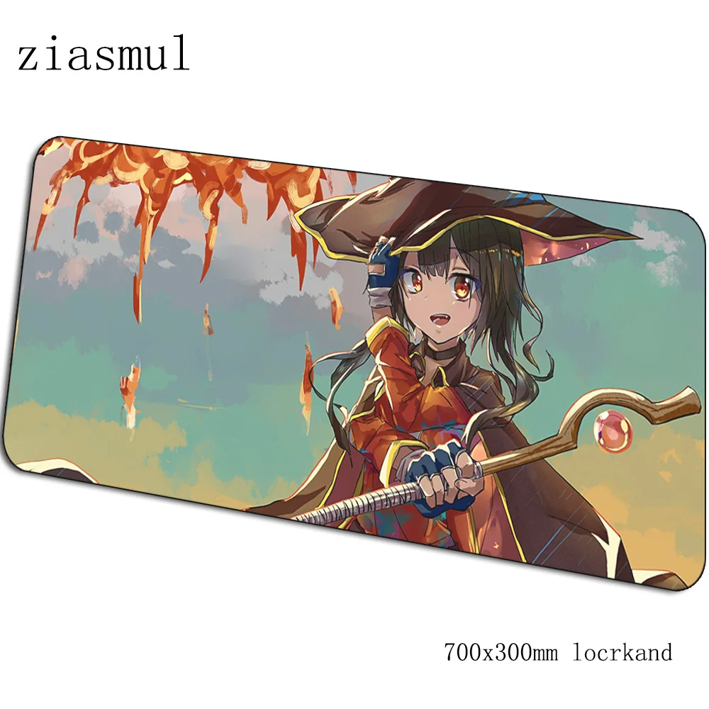 Megumin коврик для мыши геймер 70x30 см подставка для запястья игровой коврик для мыши pc notbook Настольный коврик padmouse игры Новое поступление геймерские коврики геймпад - Цвет: pattern 2