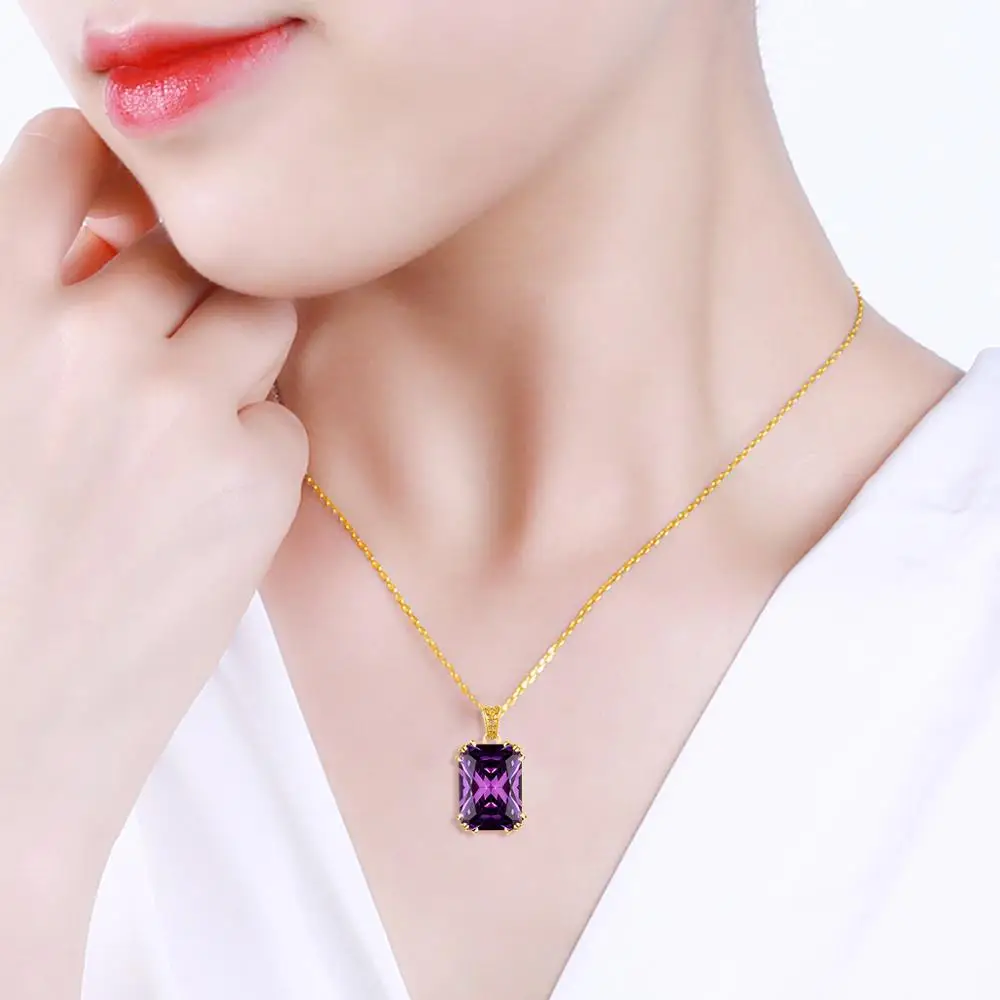 14K золотые ювелирные изделия кулон Цепочки и ожерелья женские S925 украшения