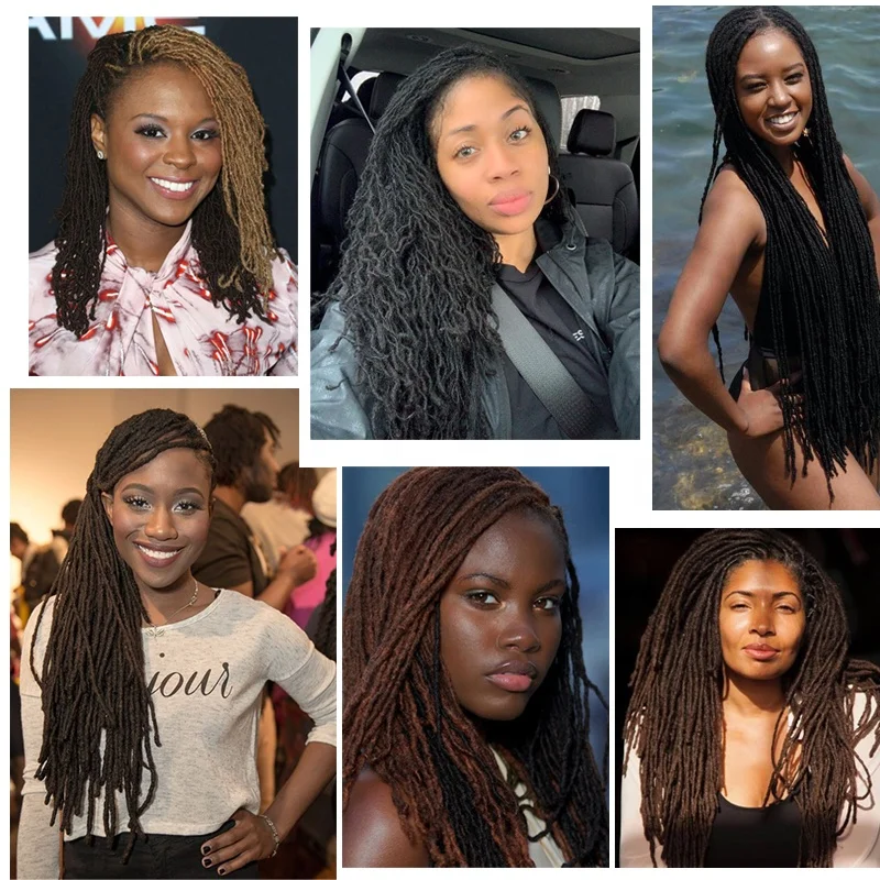 18-дюймовые синтетические женские волосы для наращивания |