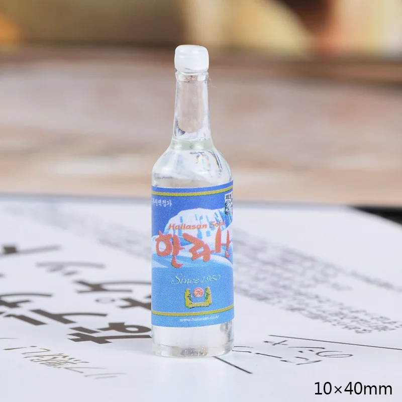 

10Pcs New Fashion Resin Mini Water Drink Bottle Charms For DIY Making Earrings Necklace Bracelet Jewelry Accessories