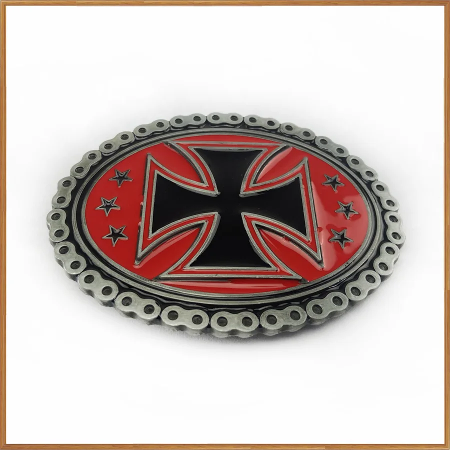 Пряжка для клуба оптовая продажа цинковый сплав Байкерская цепочка ремень с