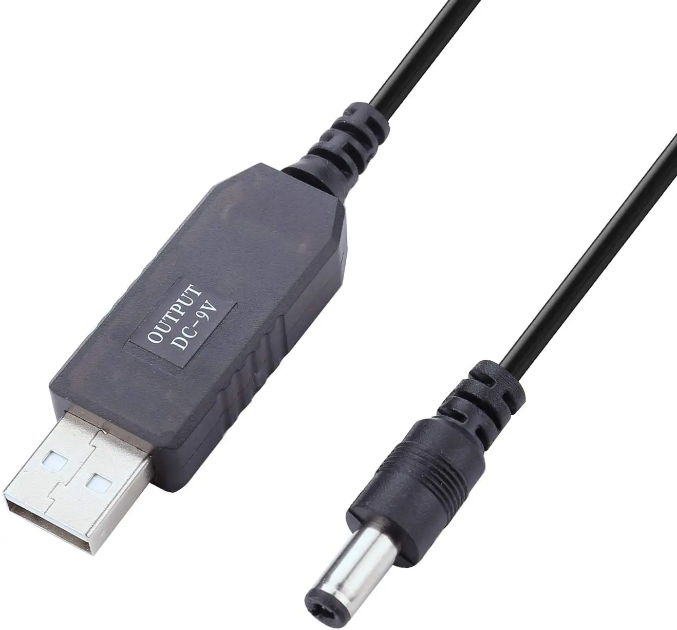 

Повышающий USB-преобразователь напряжения постоянного тока 5 В в постоянный ток 9 в кабель-3, 3 фута/1 м кабель адаптера питания для вентилятора, светодиодсветильник Ки, беспроводного маршрутизатора