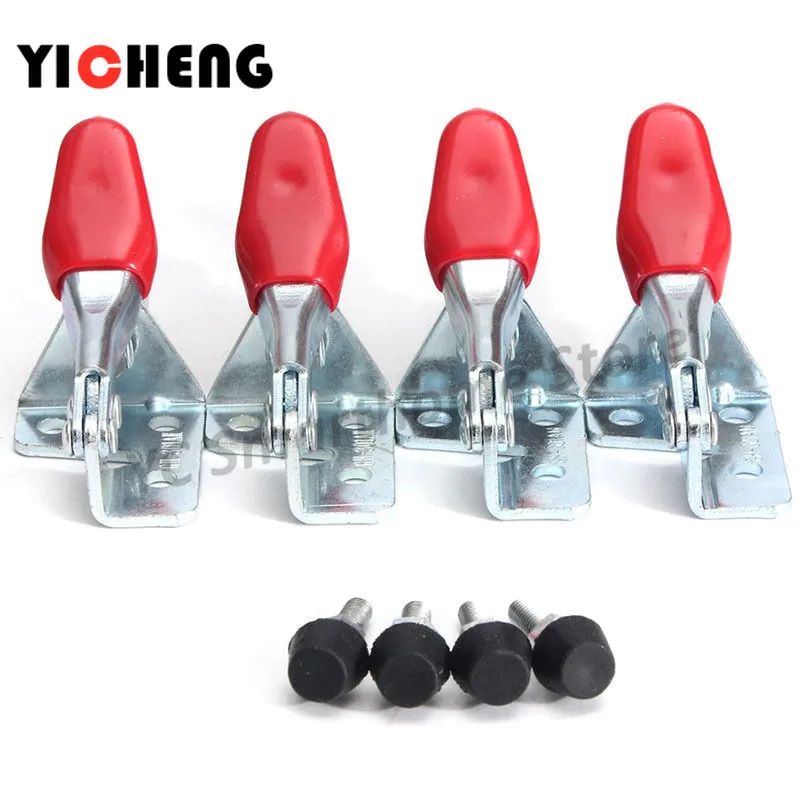 1 шт. GH-201A 27кг GH101A50Kg горизонтальный Quick Release зажимные зажимы Набор фиксаторов труба из оцинкованной стали с зажимы для деревообработки