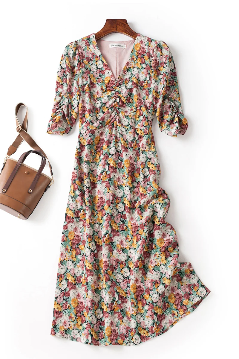 

Little Broken Flower Dress, Small Fresh, Small Crowd, Summer 2021, Salt and Sweet Skirts, Children Wen Roufeng.