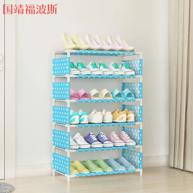 

Multi-layer Shoe Rack Storage Home Furniture Closet Shoes Storage Shelf Organizer with Metal Shelves