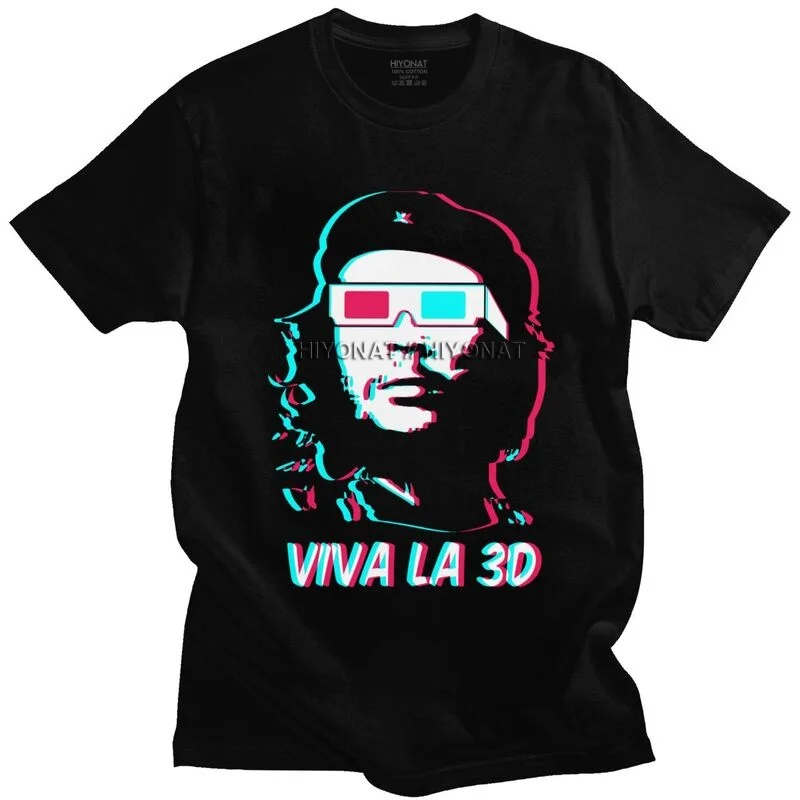 Новинка футболка Che Guevara Мужская с коротким рукавом из чистого хлопка