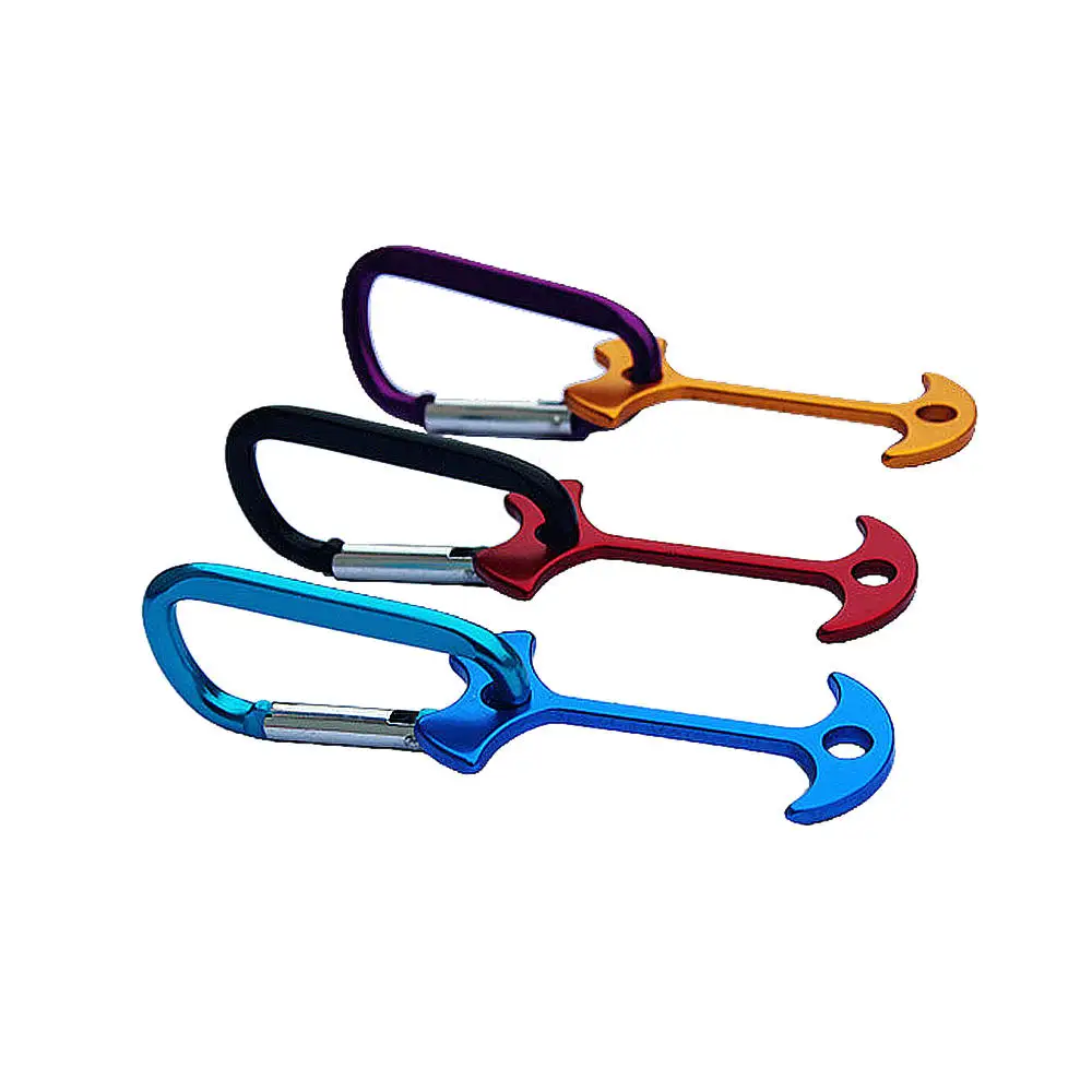 4 шт. алюминиевый сплав для наружной палатки кемпинга заглушка в виде рыбьей