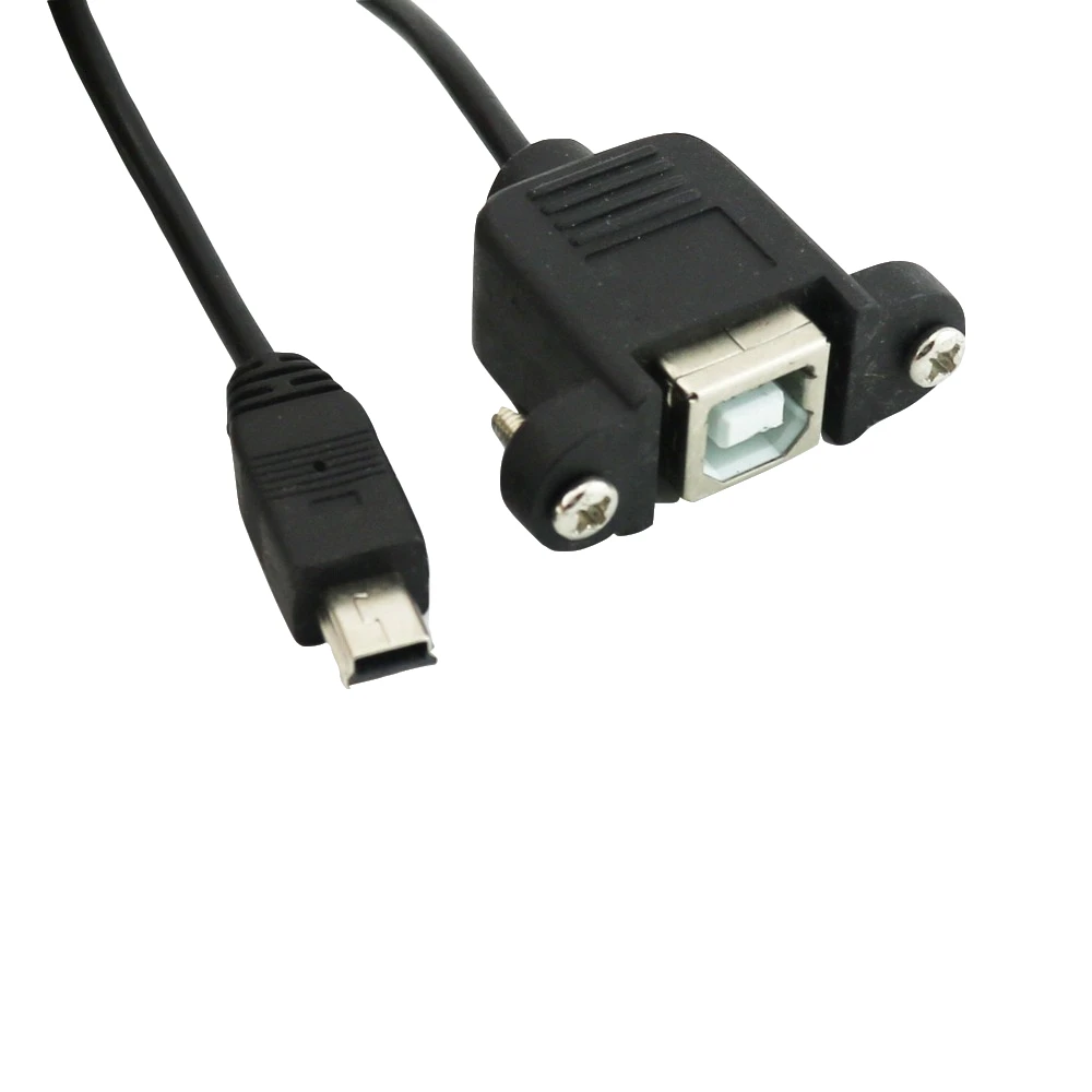 10 шт. спиральный переходник с USB 2 0 B на Mini 5 Pin|Кабели передачи данных| |