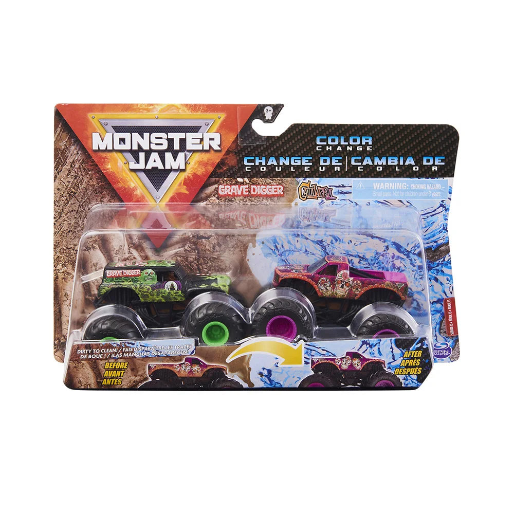 Машинка Monster Jam меняющая цвет 2 шт 6060883 | Игрушки и хобби