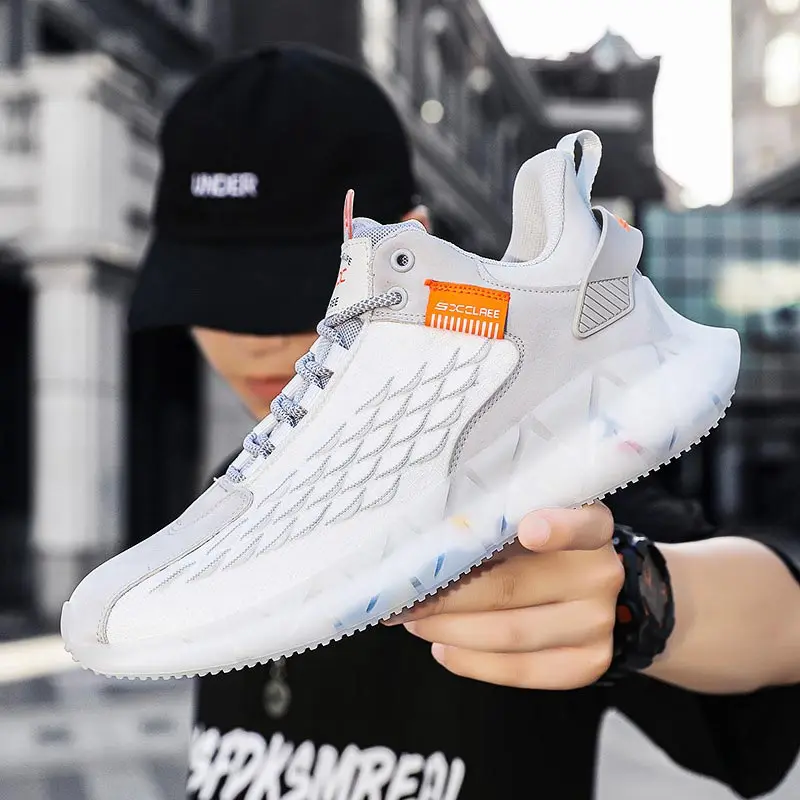 

Large Size Summer Outdoor Scarpe Uomo Sneakers Men Sport Shoes Male Running Shoes for Men Sports Shoes White Runners GMD-0619
